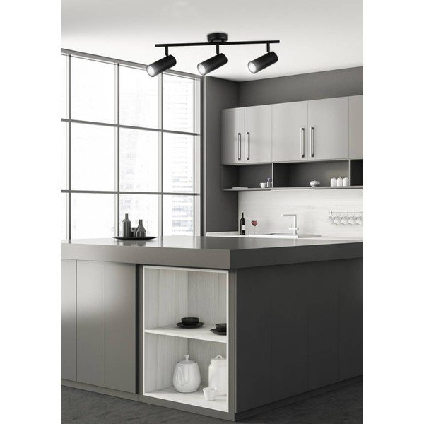 Spot negru din metal 9x56 cm Colly – Candellux Lighting-image-1