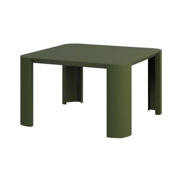 Măsuță de cafea pentru exterior din metal 65x65 cm Fli – noo.ma