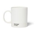 Cană albă din porțelan 375 ml Cortado Cloud Dancer 11-4201  – Pantone