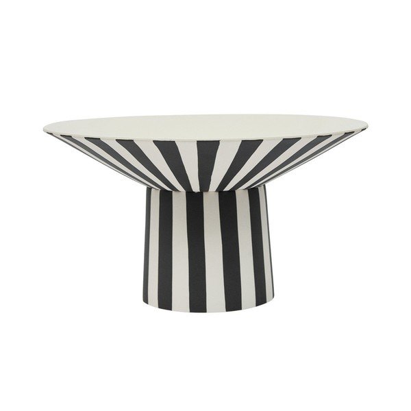 Bol alb-negru/bej din gresie ø 30 cm Toppu – OYOY Living Design
