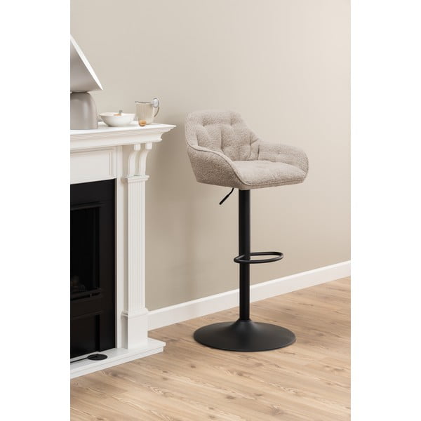 Scaune de bar gri-deschis rotative 2 buc. 109 cm Brooke – Actona-image-1