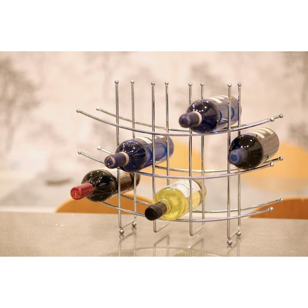 Suport pentru vin  din metal  pentru 14 sticle - RTA-image-1