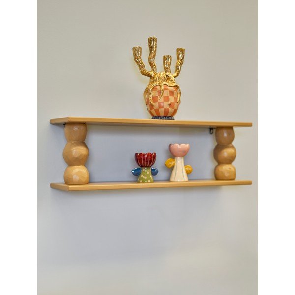 Raft în culoare naturală etajat 80 cm Solan – Bloomingville-image-1