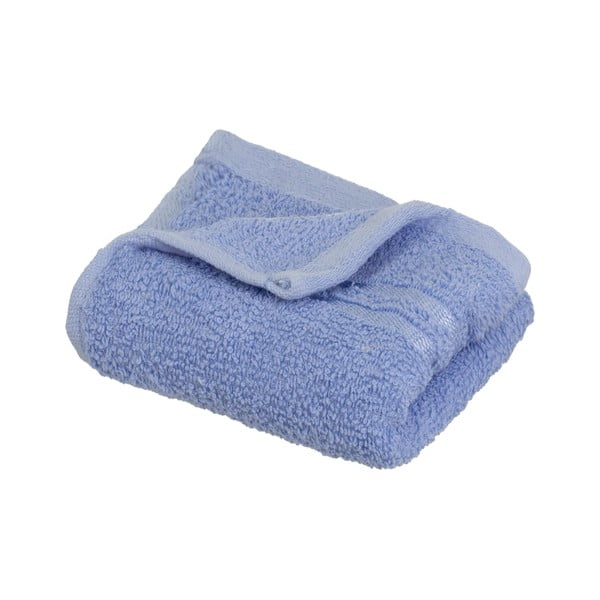Prosop albastru din bumbac din frotir 30x50 cm Simple – Casa Selección