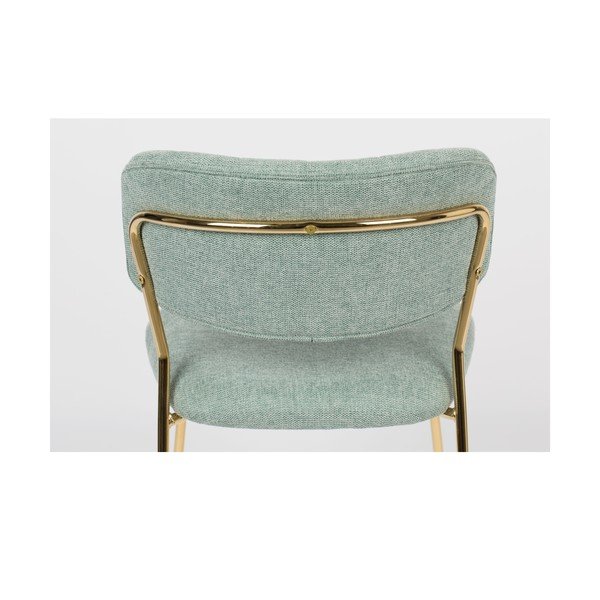 Scaune de dining verde-deschis 2 buc. Jolien – White Label-image-1