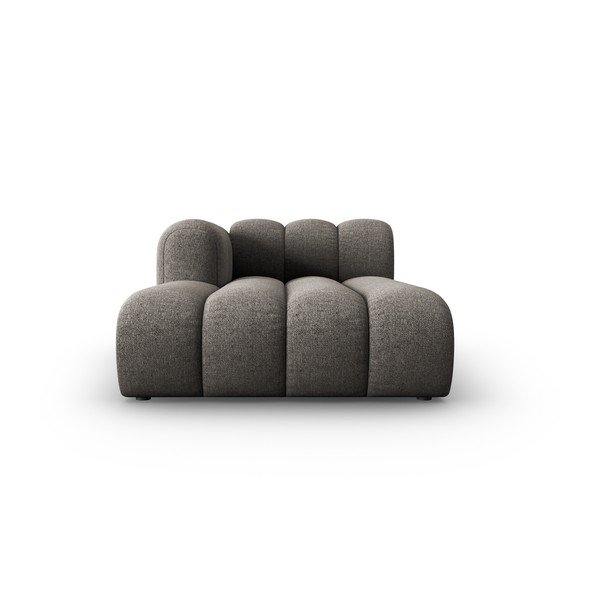 Șezlong gri închis (cu colț pe partea stângă ) Lupine – Micadoni Home