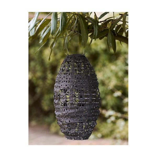 Felinar cu LED gri închis solar (înălțime 40 cm) pentru exterior Foxdale – House Nordic-image-1