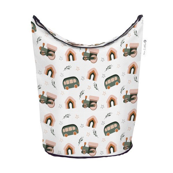 Coș de depozitare pentru copii din țesătură Little House - Butter Kings-image-2