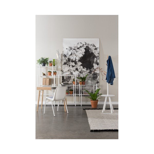 Cuier cu spațiu depozitare Zuiver Table Tree, alb-image-3