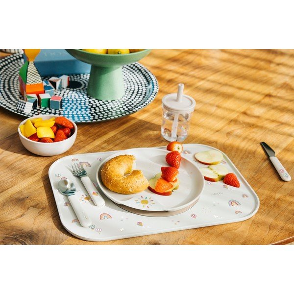 Set de veselă pentru copii 6 buc. din plastic Sunshine & Rainbow – Mepal-image-1
