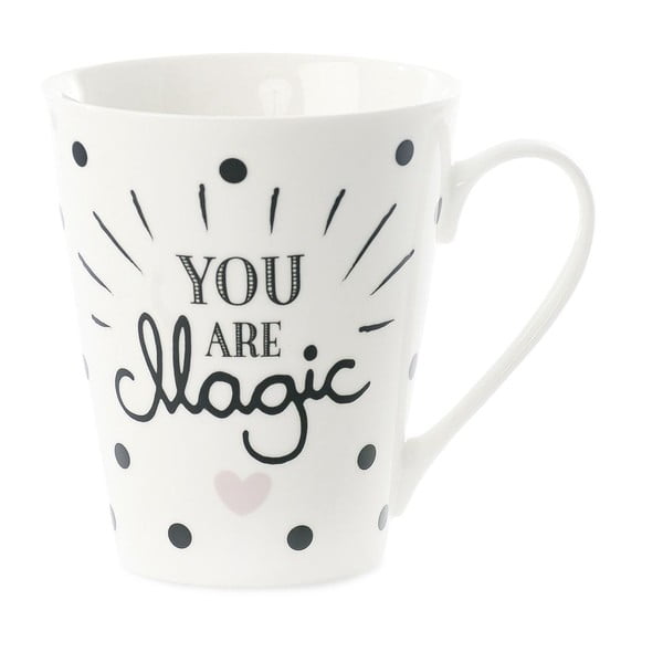 Cană din ceramică Miss Étoile Coffee You Are Magic, 300 ml