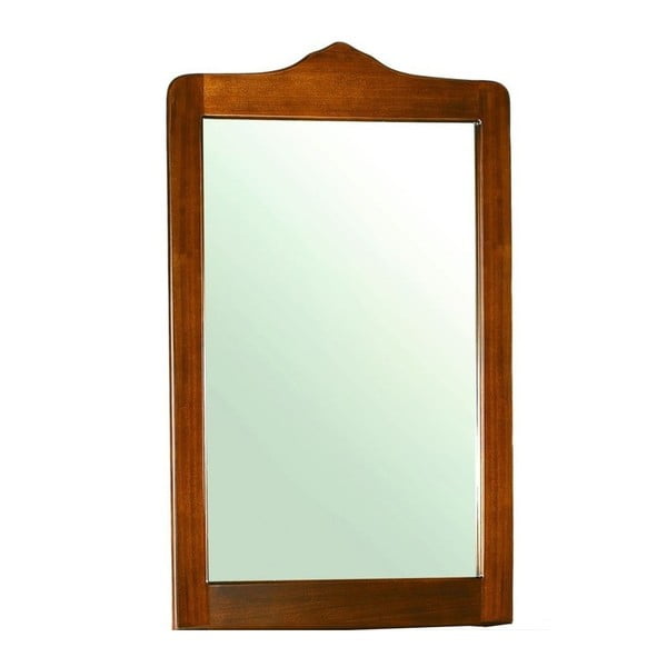 Oglindă de perete cu ramă din lemn Castagnetti Noce