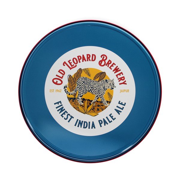 Tavă din metal ø 33 cm Old Leopard Brewery – Rex London-image-2