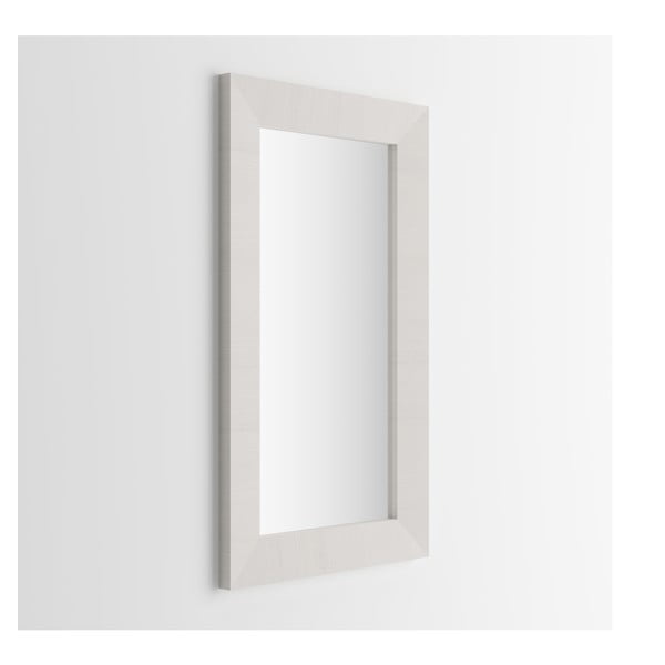 Oglindă decor pin alb MobiliFiver Giuditta, 65 x 110 cm
