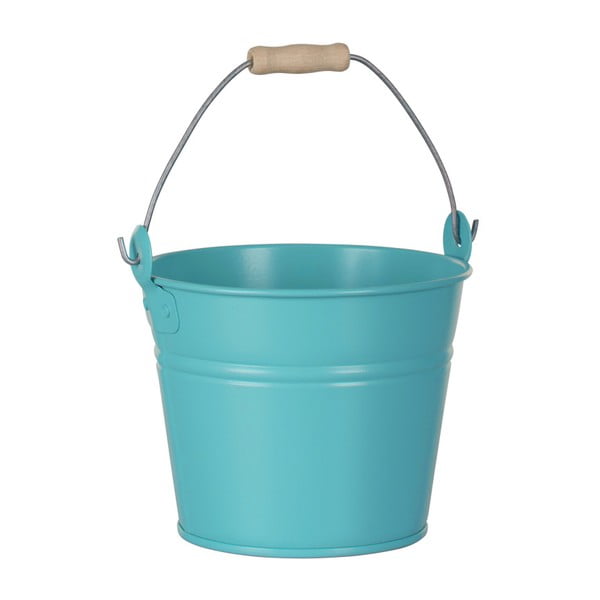 Gălețică decorativă Butlers Zinc Bucket, ⌀ 16 cm, albastru