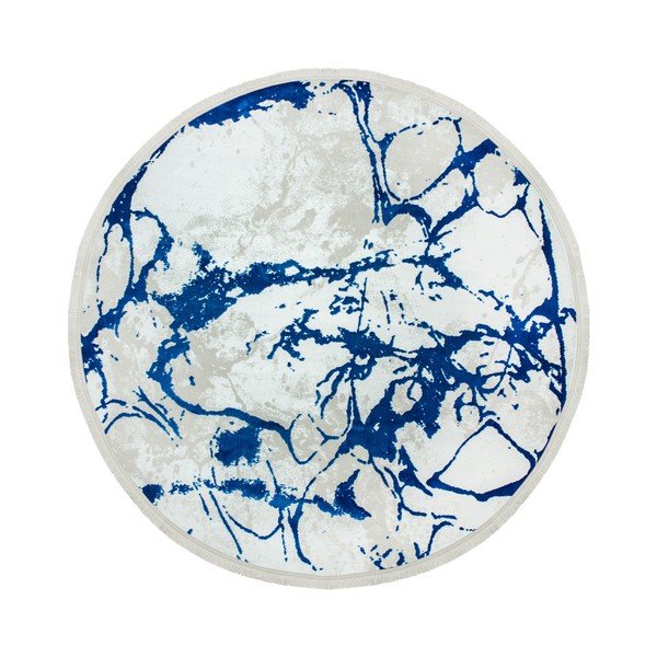 Covor Extravagante Azul, ⌀ 150 cm-image-2