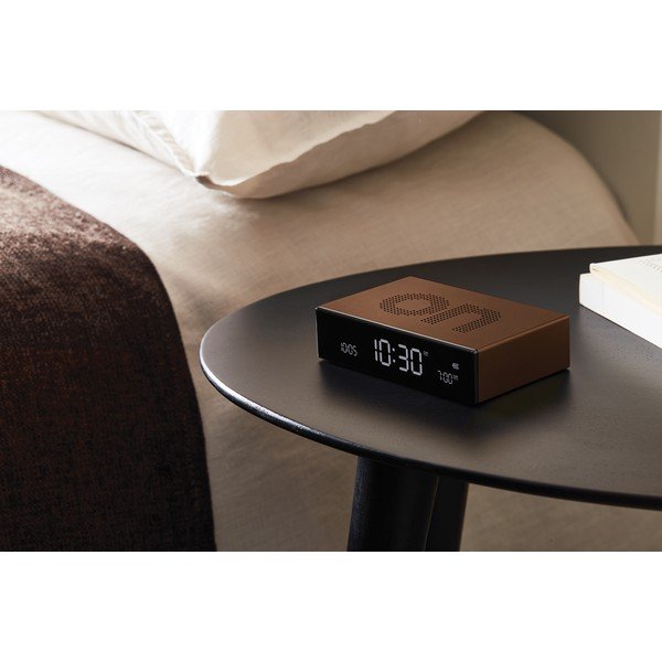 Ceas deșteptător digital/de masă Flip Premium – Lexon-image-2
