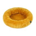 Pat pentru animale de companie galben muștar pentru câini ø 40 cm Dog Fantasy Stripe – Plaček Pet Products