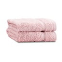 Prosoape roz-deschis 2 buc. din bumbac din frotir 30x30 cm Zero Twist – Catherine Lansfield