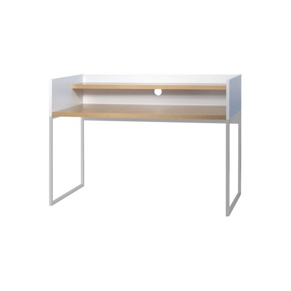 Birou TemaHome Oslo, cu aspect de lemn de stejar-image-1