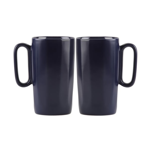 Căni albastre 2 buc. din gresie 330 ml Fuori – Vialli Design