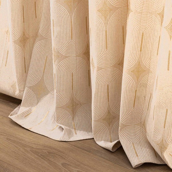 Draperie bej 140x240 cm Ondine – douceur d'intérieur-image-4