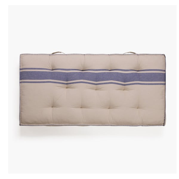 Pernă pentru scaun/canapea Olga, 120 x 60 x 13 cm, albastru