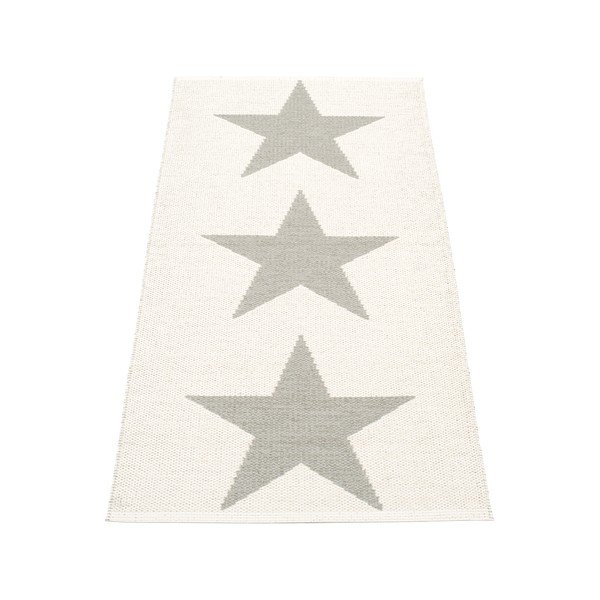 Covor tip traversă pentru interior și exterior gri deschis 70x150 cm Viggo Warm Grey – Pappelina-image-1