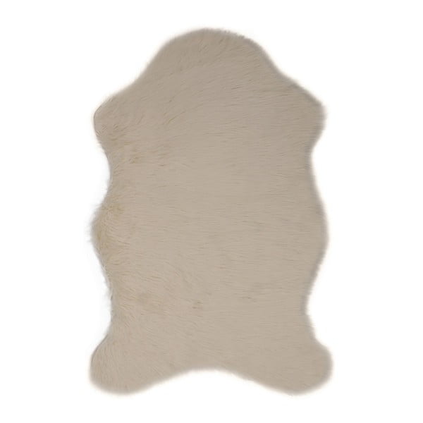 Covor din blană artificială Pelus Cream, 60 x 90 cm, crem