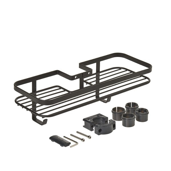 Raft pentru baie Metaltex Origine, negru-image-3