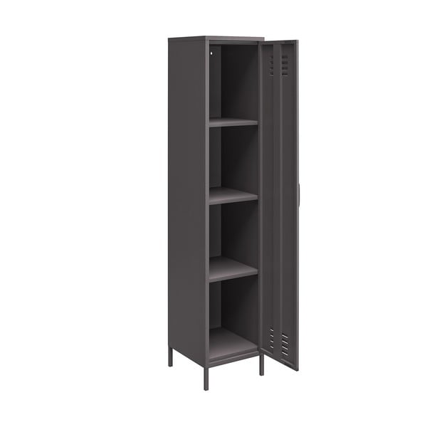 Dulap gri din metal 37x182 cm Bradford – Støraa-image-2