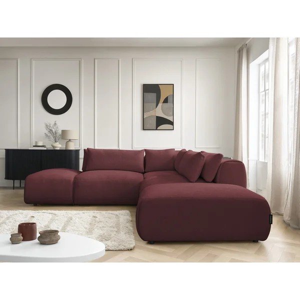 Colțar modular roșu reglabil Jana – Bobochic Paris-image-1