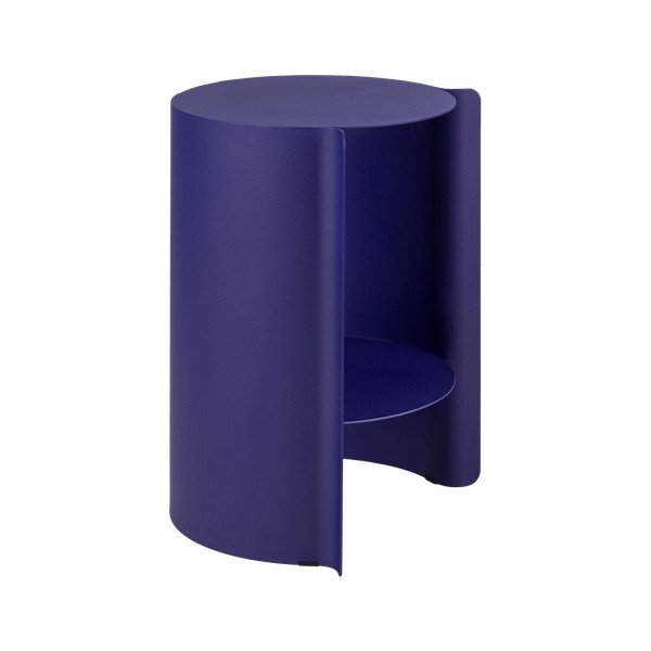 Măsuță auxiliară rotundă din oțel ø 32 cm Wa – noo.ma-image-2