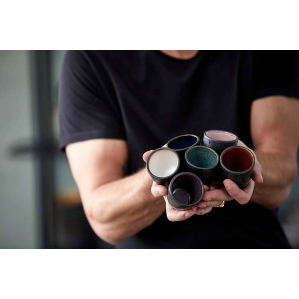 Cești negre 6 buc. pentru espresso din ceramică 100 ml Gastro Black/Mix – Bitz-image-1