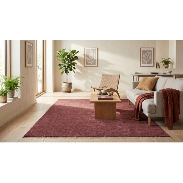 Covor burgundy 160x230 cm Puro – ESTE-image-3