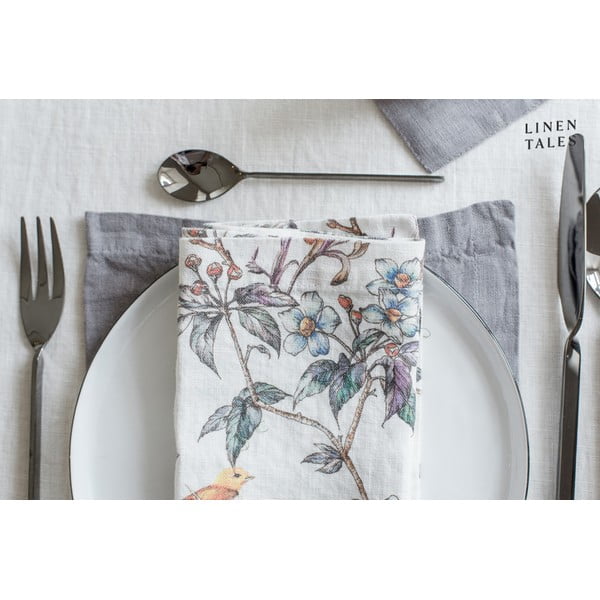 Față de masă din in 140x140 cm – Linen Tales-image-4