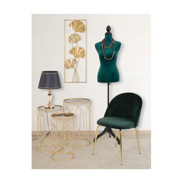 Set 2 scaune Mauro Ferretti Luxury, verde-image-1