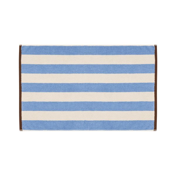 Covoraș de baie albastru din material textil 50x80 cm Gobo – noo.ma