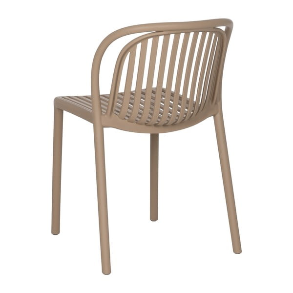 Scaun de dining bej din plastic Alia – Ixia-image-2