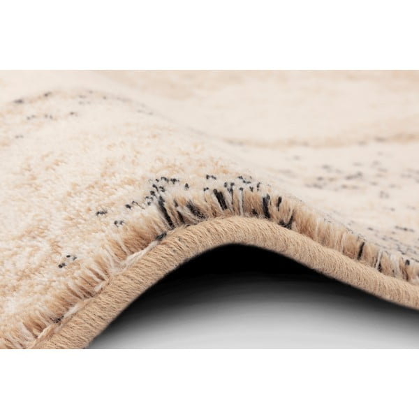 Covor bej din lână 200x300 cm Eddy – Agnella-image-2