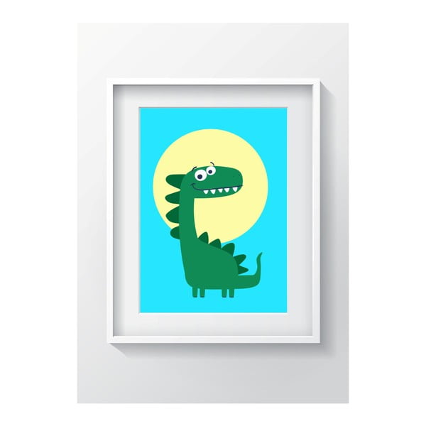 Tablou perete OYO Kids Dino Adventures, 24 x 29 cm