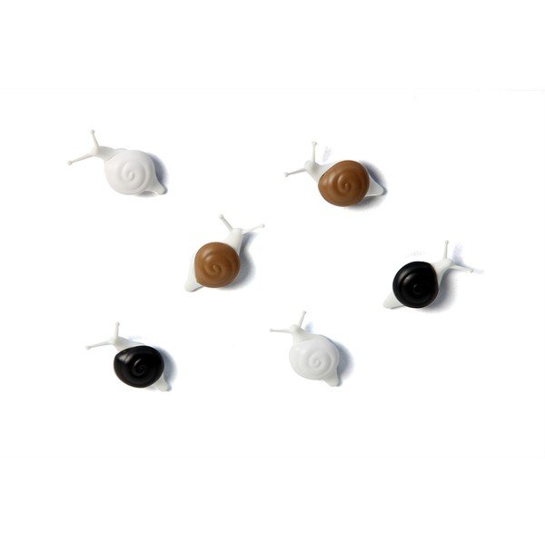 Set 6 magneți Qualy&CO Snail-image-1