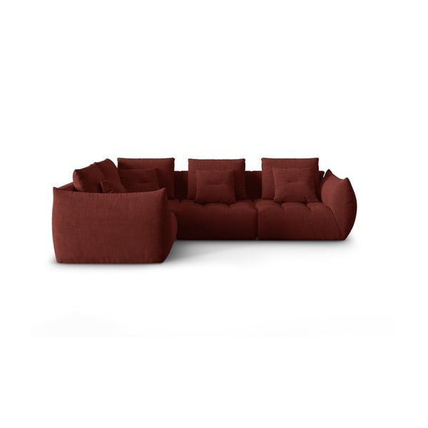 Colțar roșu (cu colț pe partea stângă /în formă de ”L”) Bloom – Micadoni Home