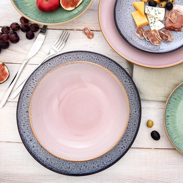 Farfurie mov din ceramică ø 27 cm Glaze – Orion-image-3