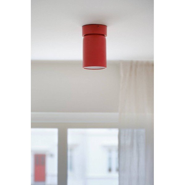 Spot roșu cu structură flexibilă/cu intensitate reglabilă din metal ø 10,5 cm Ara – Jotex-image-1