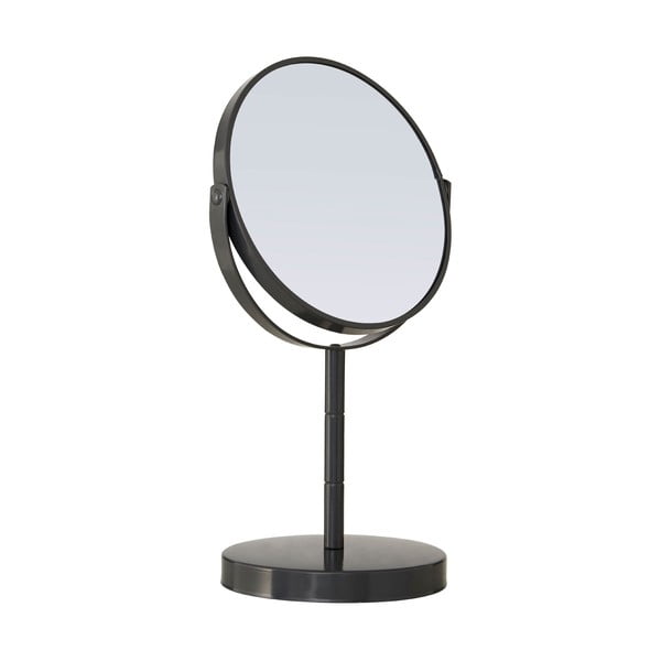 Oglindă cosmetică dublă Premier Housewares, 15 x 26 cm, gri