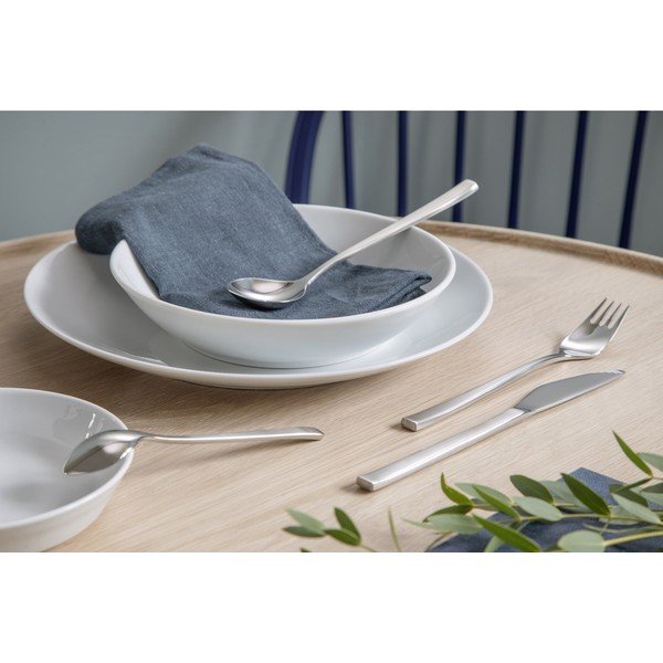 Tacâmuri argintii din oțel inoxidabil 16 buc. Fuga – Gense-image-2