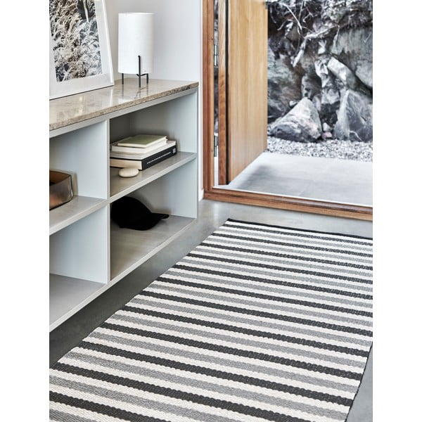 Covor pentru exterior și interior gri/bej 70x120 cm Teo Warm Grey – Pappelina-image-1