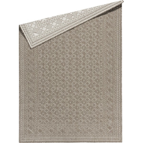 Covor de exterior bej 290x200 cm Terrazzo - Floorita-image-2