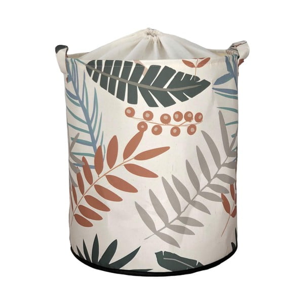 Coș de depozitare de depozitare din material textil ø 37x40 cm – Mioli Decor